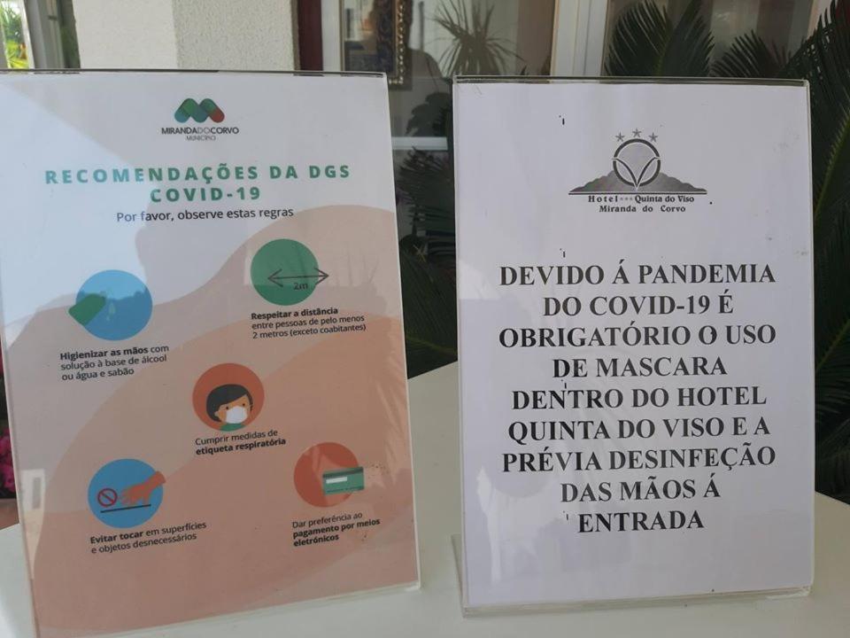 Hotel Quinta Do Viso 미란다 두 코르부 외부 사진